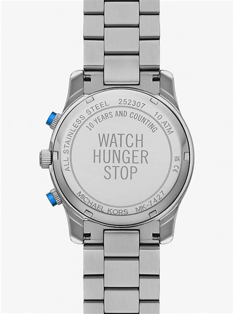 Watch Hunger Stop Oversized Runway Silver